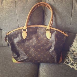 Louis Vuitton Tote Brown Monogram Satchel